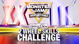 Monster Jam World Finals Great Clips Skills Challenge Championship Intro