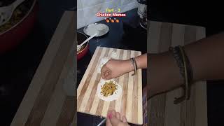 Mininvlog  - 16 Chicken Momos 🍗🍗👌😋 Part - 3 Momos shaping #cooking #samayal #snacks #ytshorts 😋🍗🍗👌