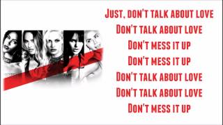 G.R.L. - Don't talk about love (Lyrics)