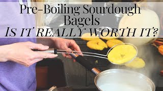 Sourdough Bagel Recipe | How to make sourdough bagels | Bagel Tips | Why Pre-Boil Bagels | Einkorn