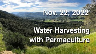 Water Harvesting with Permaculture