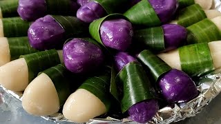 Filipino Food | YEMA PALITAW | UBE PALITAW