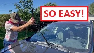 Subaru Crosstrek Front Wiper Blade Replacement in Under a Minute!