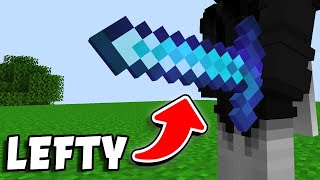 Minecraft, But I have to do pvp with left | Minecraft