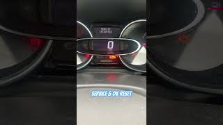 2018 mk4 Clio service & oil reset