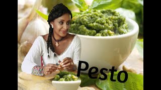 Basil Pesto Italia         የጣሊያን ፔስቶ አሰራር