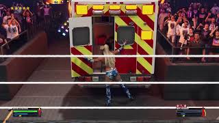 Michelle McCool Vs Beth Phoenix : Women's Championship | Ambulance Match