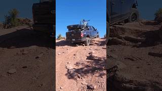 F150 crawling Moab Rocks #offroad