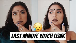 EASY/LAZY LAST MINUTE HALLOWEEN LEWK // & how I edit my eyes