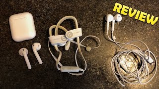 AirPods comparison: AirPods vs EarPods and Powerbeats