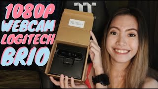 LOGITECH BRIO 4K WEBCAM PH | UNBOXING (TAGALOG)