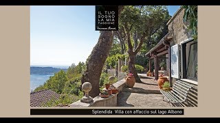 Una Villa elegante e prestigiosa sul lago di Castel Gandolfo