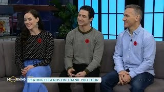 TTYCT 2018 Elvis Stojco, Tessa Virtue and Scott Moir Your Morning (Nov. 5)