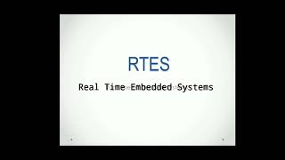 Real Time Embedded Systems | RTES | Embedded World