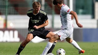 Nico Paz - Real Madrid Juvenil A (U19) vs RB Leipzig (25/10/2022)