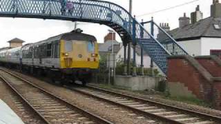 Northern Ireland Railways - DEMU 8093 + 8094 - Glenariff Castle - Departing Whitehead