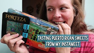 Tasting Puerto Rican Sweets LIVE STREAM ( and talking about Puerto Rico earthquakes)