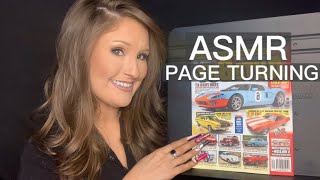 ASMR 1 HOUR WHISPERED PAGE TURNING | MAGAZINE FLIP THROUGH CLASSIC CARS & RESTORATIONS