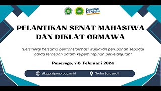 Pelantikan Senat Mahasiswa Dan Diklat Ormawa Sesi 2