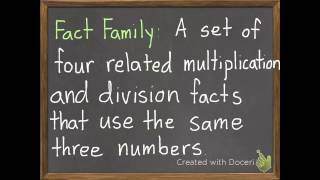 Relating Multiplication and Division 3-1