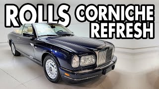 Rolls Royce Corniche DRY ICE CLEANING & DEEP INTERIOR CLEANING