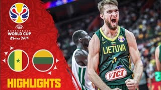 Lithuania - Senegal | Highlights | Lietuva - Senegalas Apžvalga | Fiba Basketball World Cup 2019