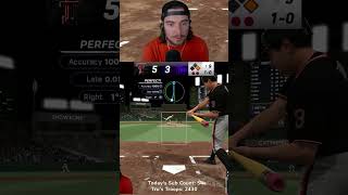 I used the worst hitting view in MLB The Show! (Part 7) #mlbtheshow24