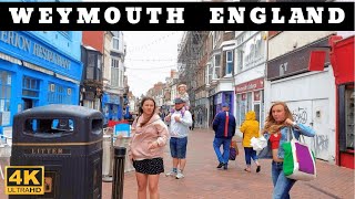 England : [4K] Walk | Weymouth | Seaside Town in Dorset, Southern England