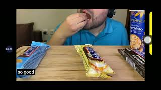 DmiTriy Asmr Eating Snickers Candy Ice Cream Bars Asmr Mukbang (The Sunday April 28 2024)