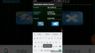 Distination Aleram System ( Android )