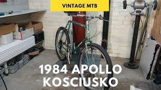 1984(?) Apollo Kosciusko Mountain Bike - Vintage Steel - First Look