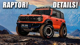 Ford Bronco Raptor Revealed - Details!