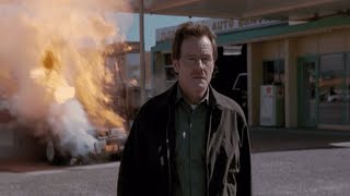 Breaking Bad - Walter Ken'in arabasını patlatıyor (S1B4)