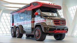 "The 2025 Mercedes 6x6 Camper Van: Unmatched Adventure and Comfort"