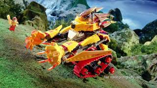 Lego Legends of Chima 2015 Sir Fangar’s Saber Tooth Walker vs  Laval’s Fire Lion Commercial