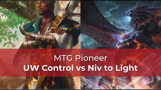 UW Control vs Niv to Light Best of 1 | DSK Pioneer | MTG