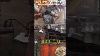 proses CHROME mesin meriah..🥳✨ pakai batu ijo #AhaddafFaChennel