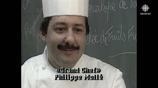 Atelier culinaire avec le chef Philippe Mollé, 1989