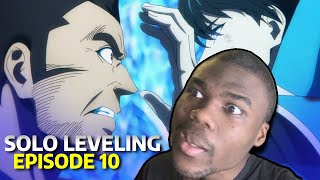 JIN WOO is HIM | Solo leveling Ep 10 REACTION