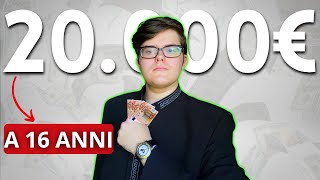 20.000€ RISPARMIATI a 16 anni, seguendo QUESTI 6 step 🤑