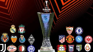 ALL UEFA EUROPA LEAGUE WINNERS