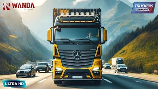 Truckers of Europe 3 - Transporting Machine Parts | Hills and Mountains Road | Ultra HD Gameplay