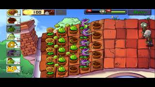 Plants vs Zombies : RoofTop Level 2