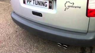 Vw caddy stainless exhaust