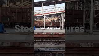 steel structures | truss | ramp structure | steel column | bolt connection