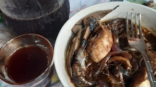 TUBA BAHAL with Native Chicken sa tag ulan na sabado.watching HBO