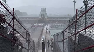 Heavy Rain Today At Tirumala Sri Venkateswara Swamy Temple