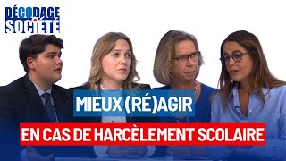 MIEUX (RÉ)AGIR EN CAS DE HARCÈLEMENT SCOLAIRE