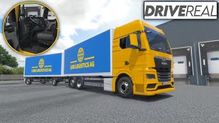 DRIVE REAL TRUCK- NOVA GAMEPLAY INCRÍVEL, REBOQUES DUPLOS, CÂMERA INTERNA E MUITO MAIS.