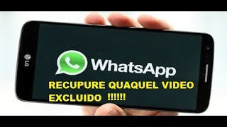 Como recuperar videos excluido whats